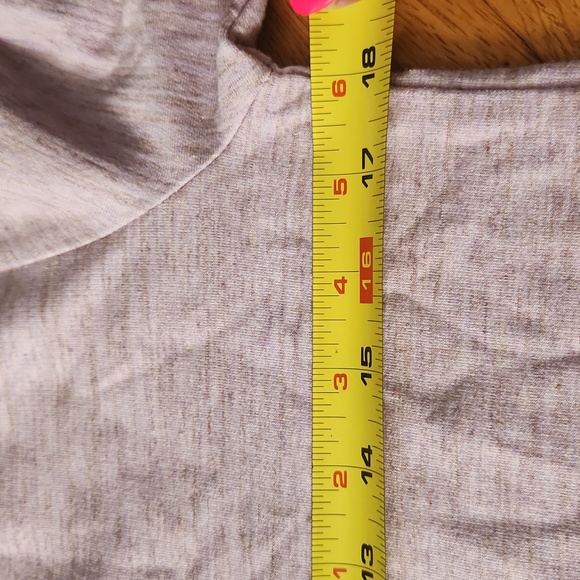 NWT A New Day Lightweight Sweatshirt Top XS Lavender Heather - Picture 5 of 5